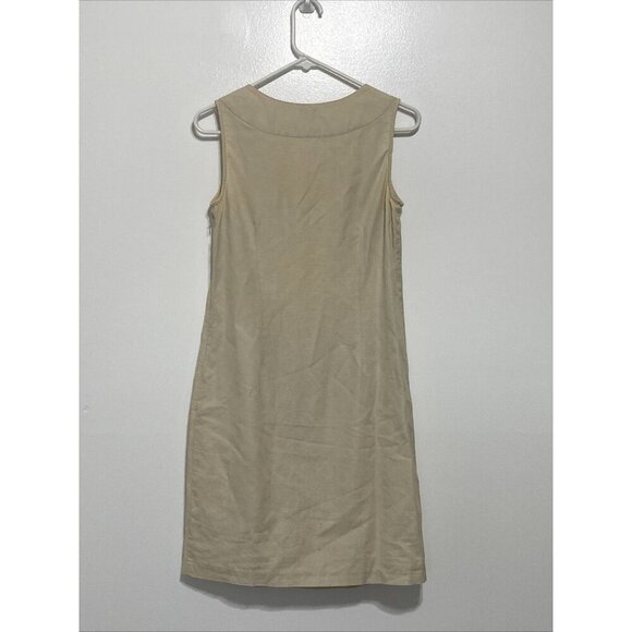 212 COLLECTION Women’s Size 6 Dress Tunic Linen Sleeveless Summer - Picture 4 of 9